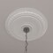 Ekena Millwork Caputo Ceiling Medallion (Fits Canopies up to 6"), 24 1/4"OD x 1 1/2"P, Primed White CM24CA - alternate 6